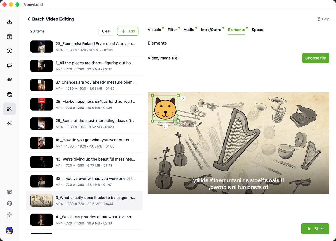 Bulk Video Watermark Adder